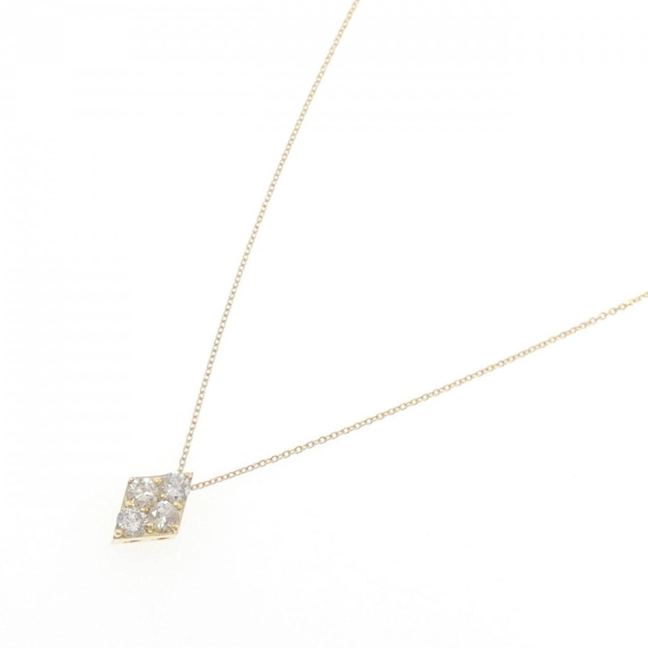 K18YG ダイヤモンド ネックレス 0.50CT