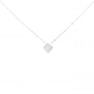 K18WG ダイヤモンド ネックレス 0.20CT