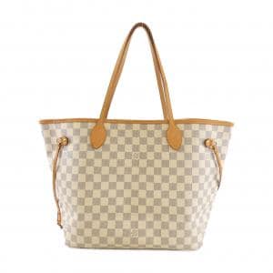 LOUIS VUITTON Damier Azure Neverfull MM N51107 Bag