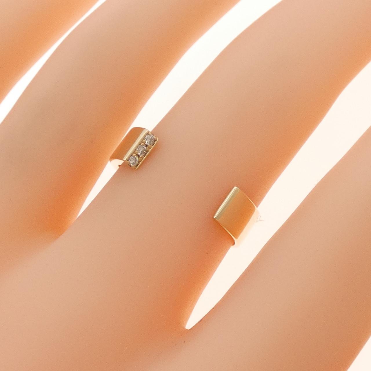 ヒロタカ カフリング 0.03CT