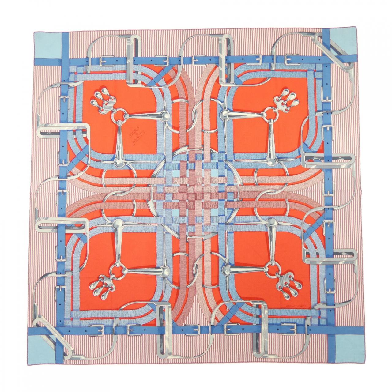 エルメス HERMES MORS&JOUETS カレジェアン140. ショール