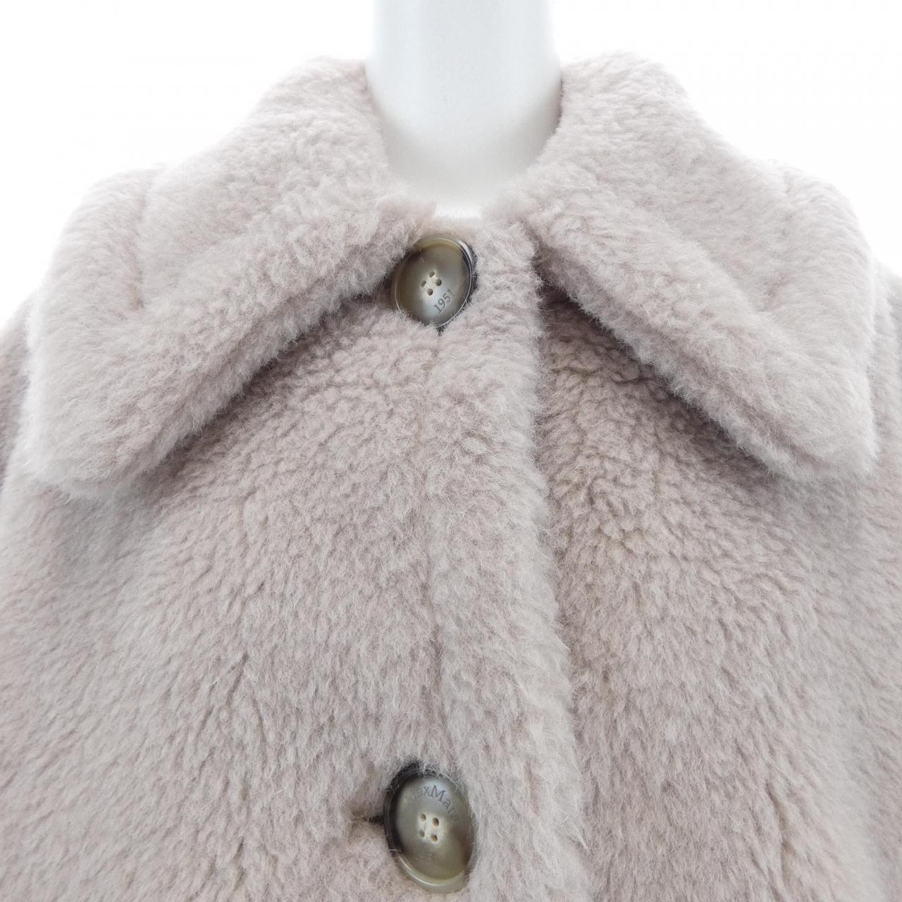 マックスマーラ Max Mara ニューテルツォ NEWTERZO 473633 テディベア ケープ