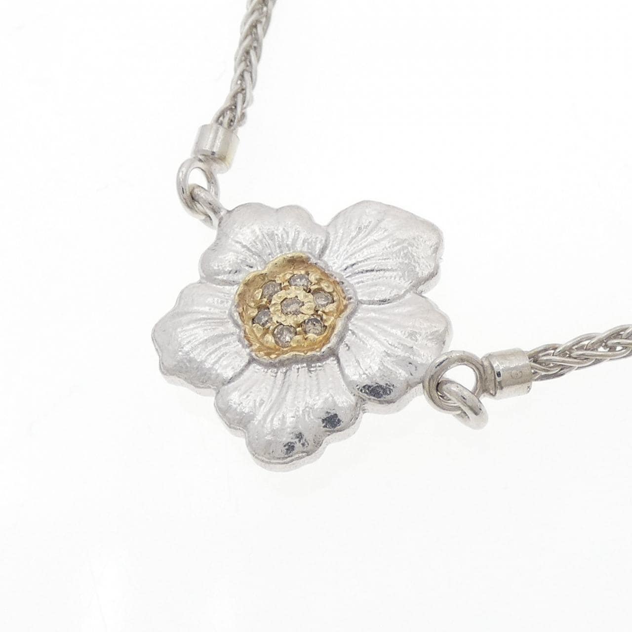 ブチェラッティ ブロッサム ヴェルメイユ ネックレス