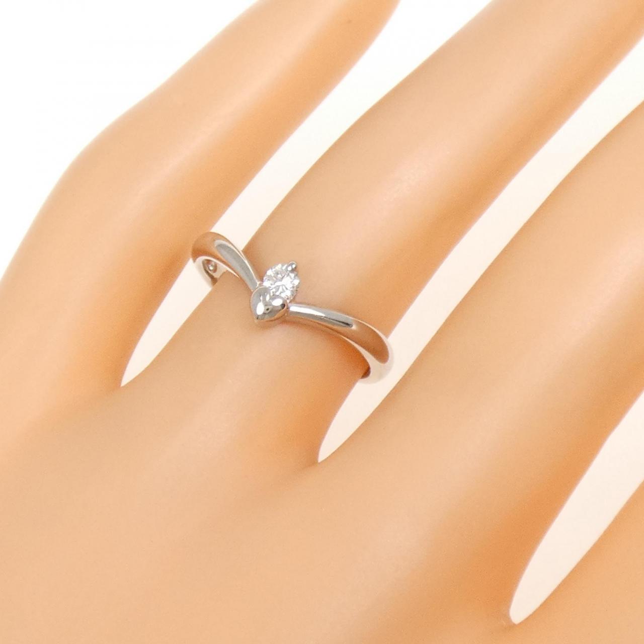 PT900 ダイヤモンド リング 0.09CT