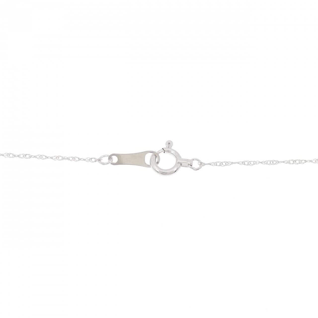 K18WG ブルートパーズ ネックレス 3.00CT