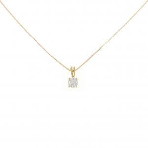 18KTYG/K18YG ダイヤモンド ネックレス 0.26CT