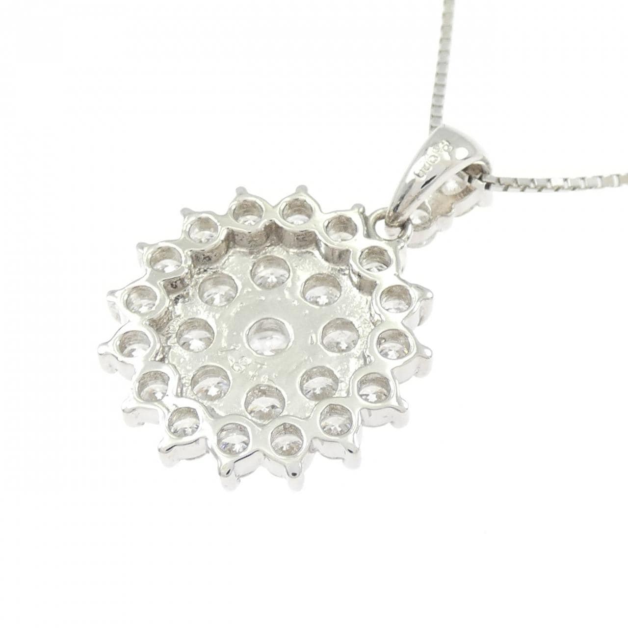 PT900/PT850 ダイヤモンド ネックレス 1.87CT
