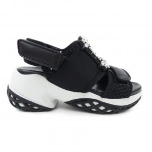 ロジェヴィヴィエ ROGER VIVIER ヴィヴ ラン ストラス バックル サンダル
