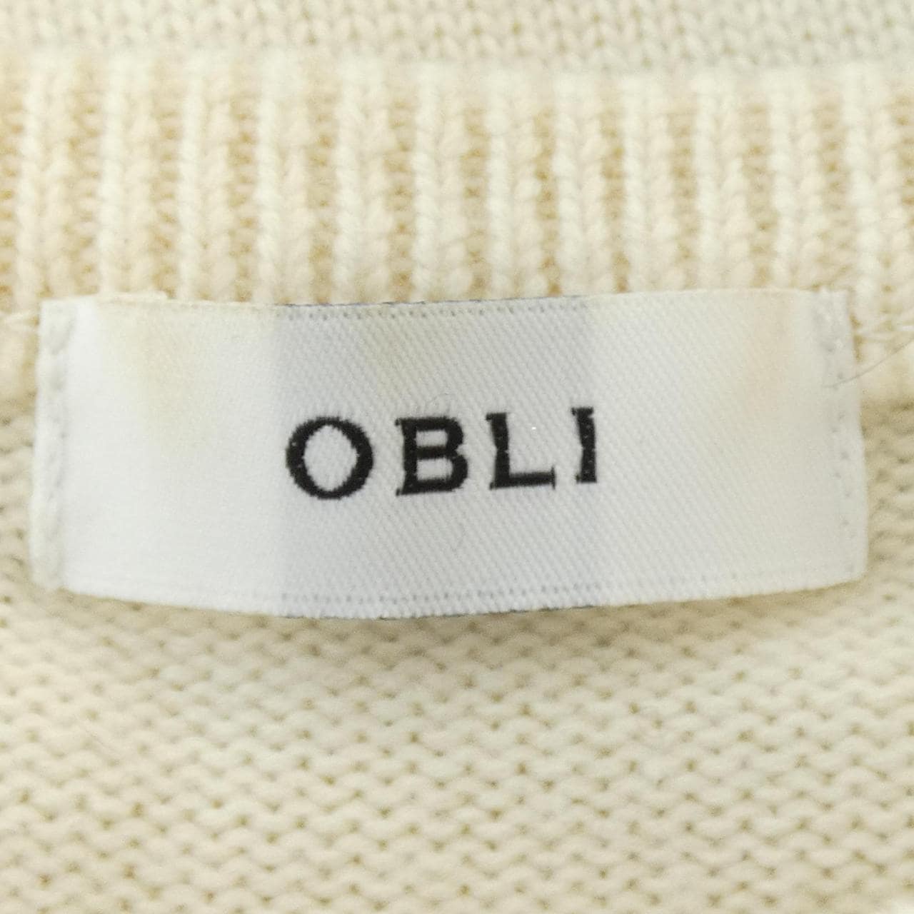 オブリ OBLI ニット