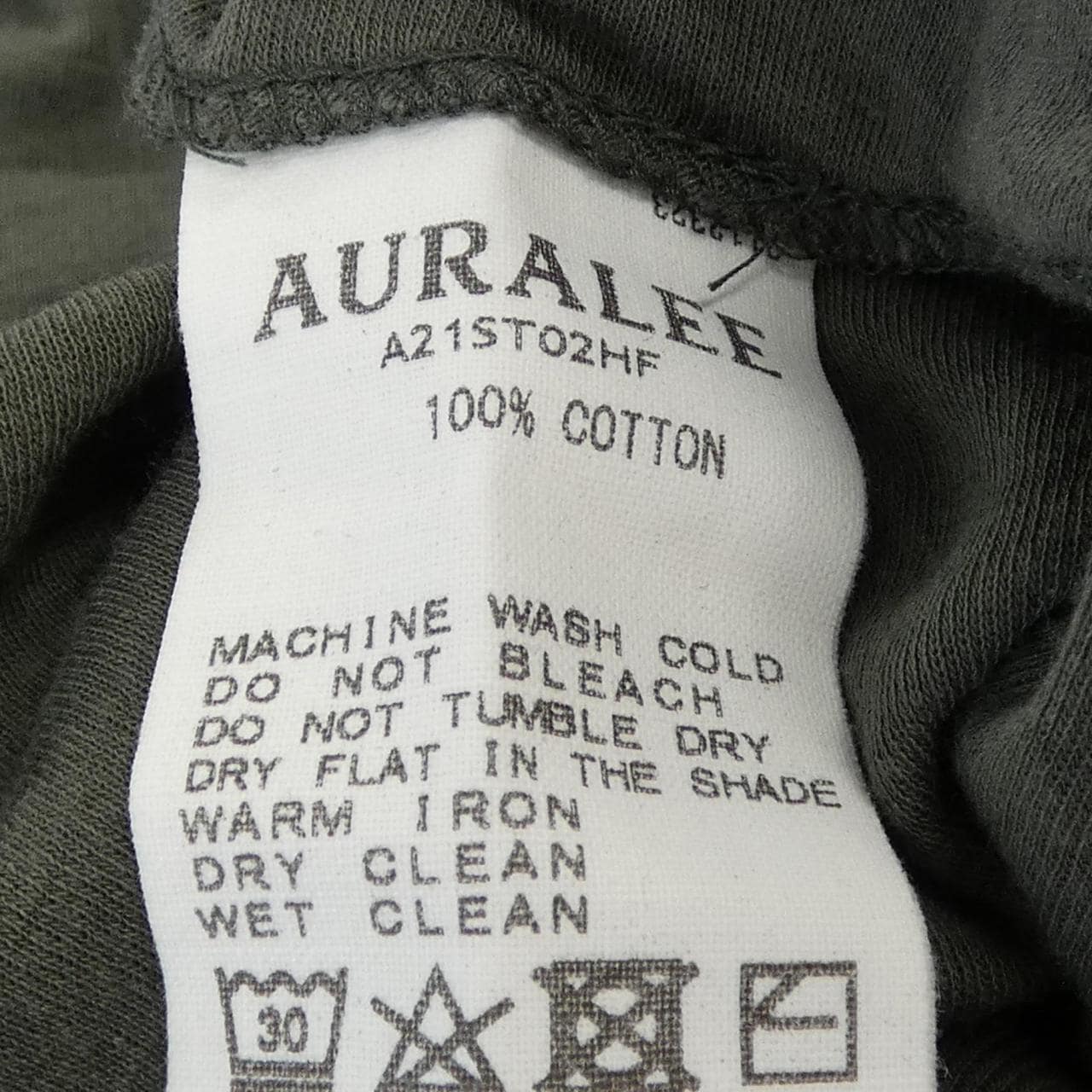 オーラリー AURALEE Tシャツ