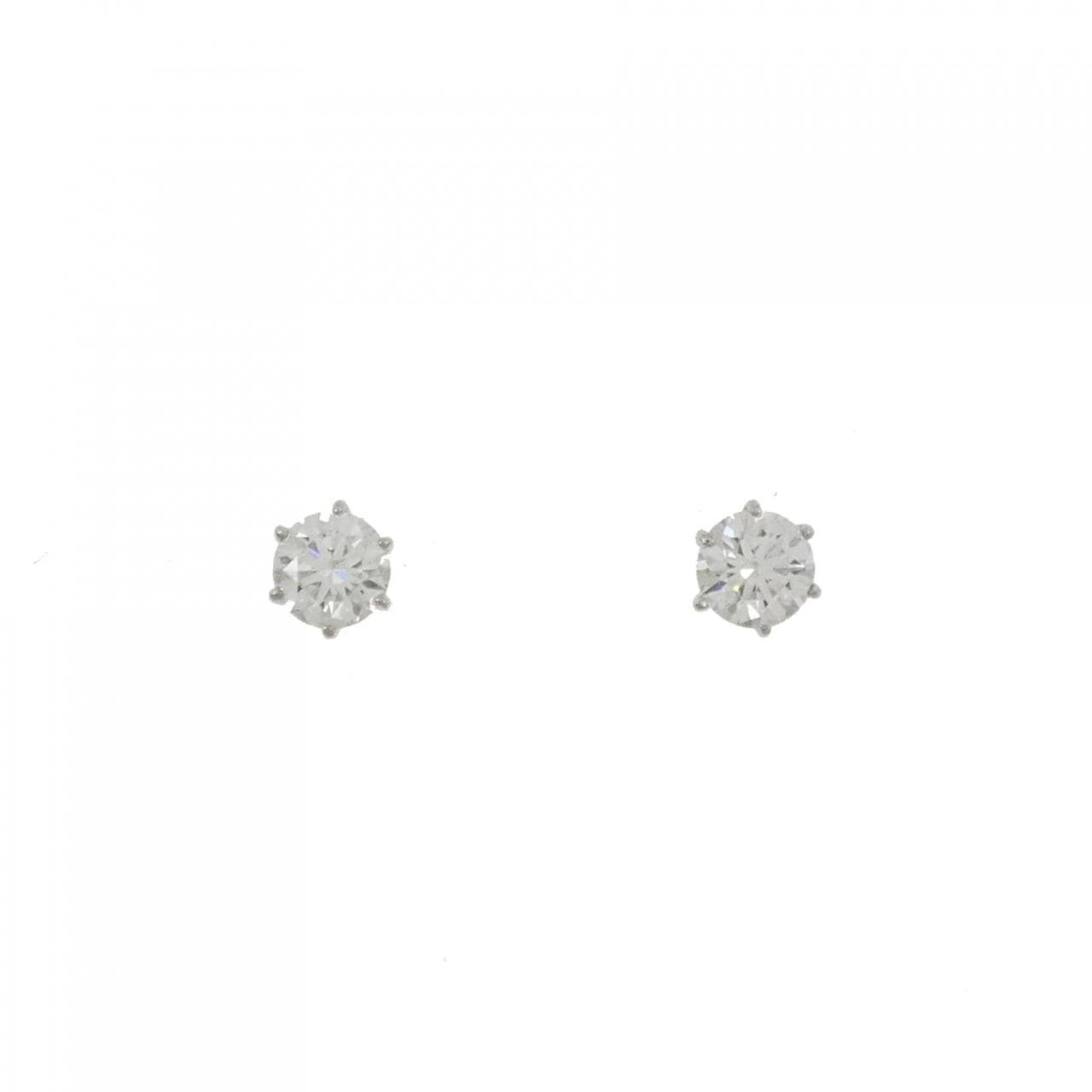 PT900鑽石耳環 0.247CT 0.241CT E IF 3EXT H&C