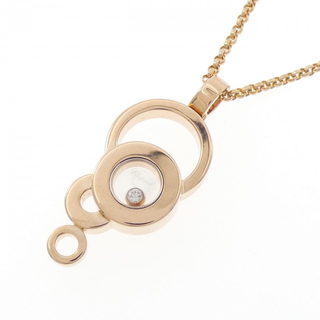 ショパール ハッピーダイヤモンド バブル ネックレス