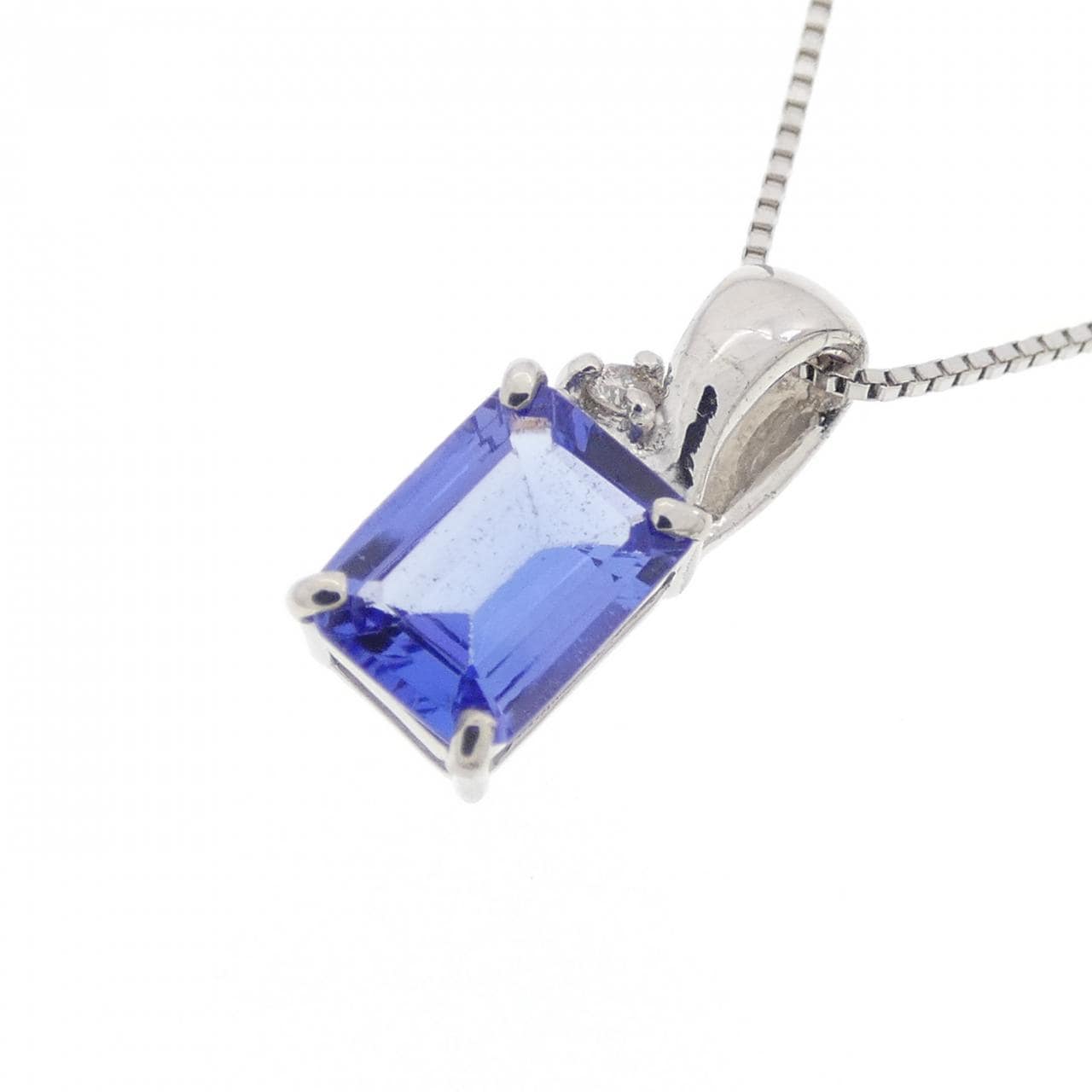 【リメイク】PT タンザナイト ネックレス 0.83CT