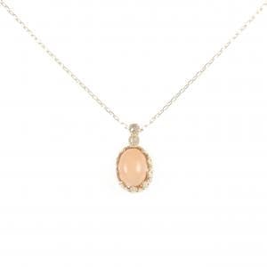 K18PG サンゴ ネックレス