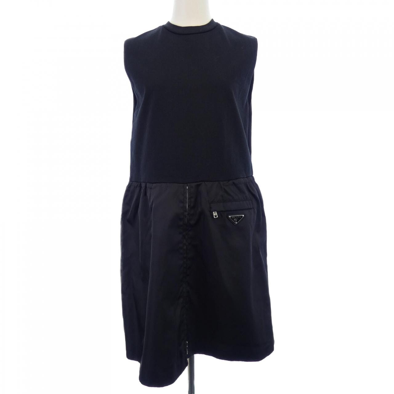 プラダ PRADA トライアングルロゴ P3E48 S211 1Y0Z ワンピース