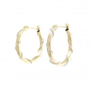 K18YG/PT900 ピアス