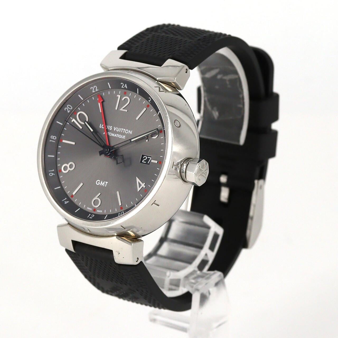 【ノーメンテナンス還元価格】ルイヴィトン タンブール GMT QA024 SS 自動巻