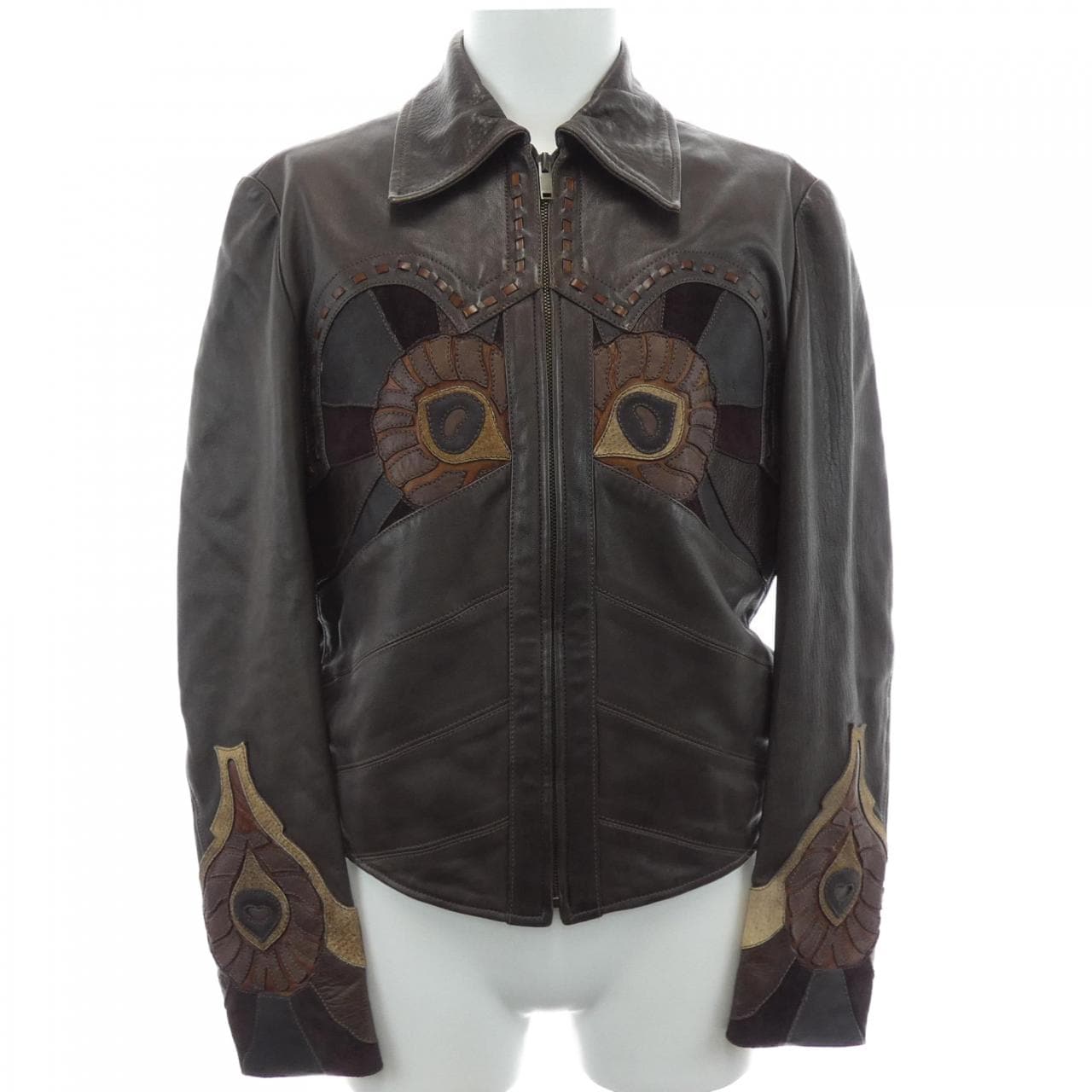 【ヴィンテージ】グッチ GUCCI 125226.XM117 レザージャケット