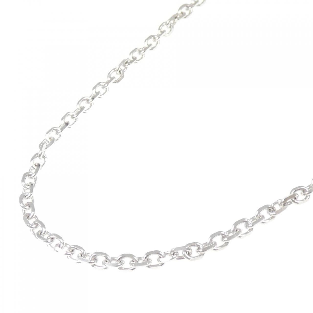 K18WG ネックレス