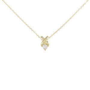 K18YG ダイヤモンド ネックレス 0.09CT