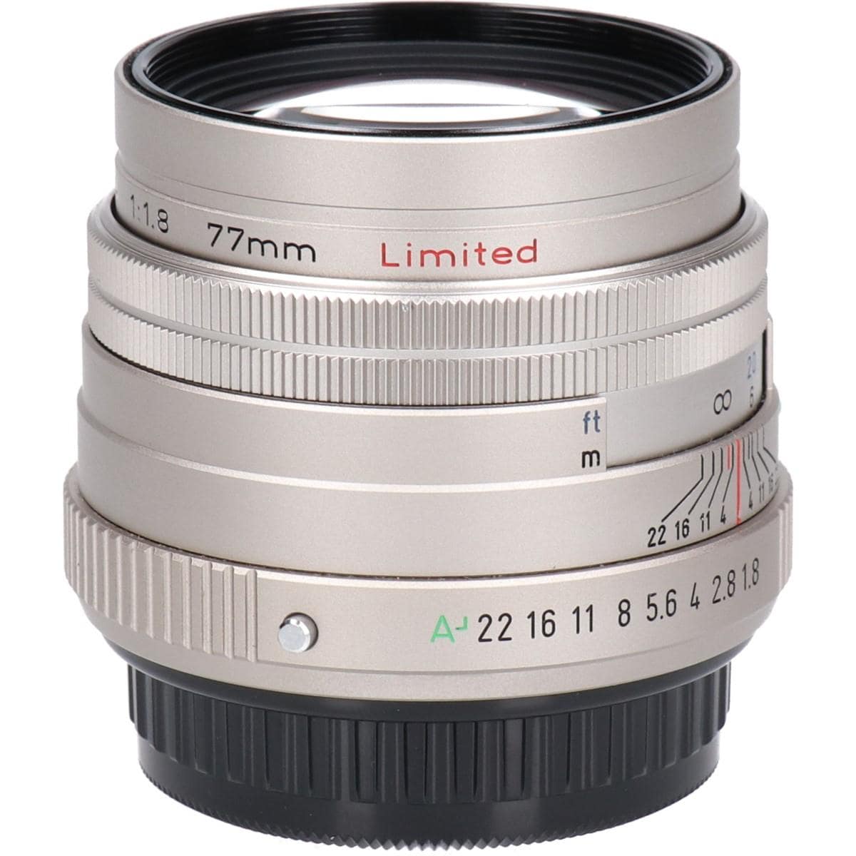 ＨＤ　ＦＡ７７ｍｍ　Ｆ１．８ＬＩＭＩＴＥＤ　ＳＩＬＶＥＲ