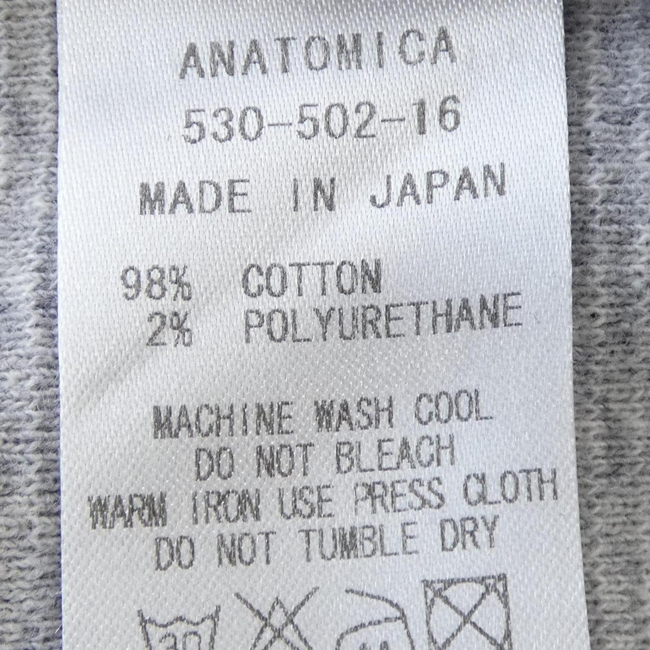 アナトミカ ANATOMICA Tシャツ