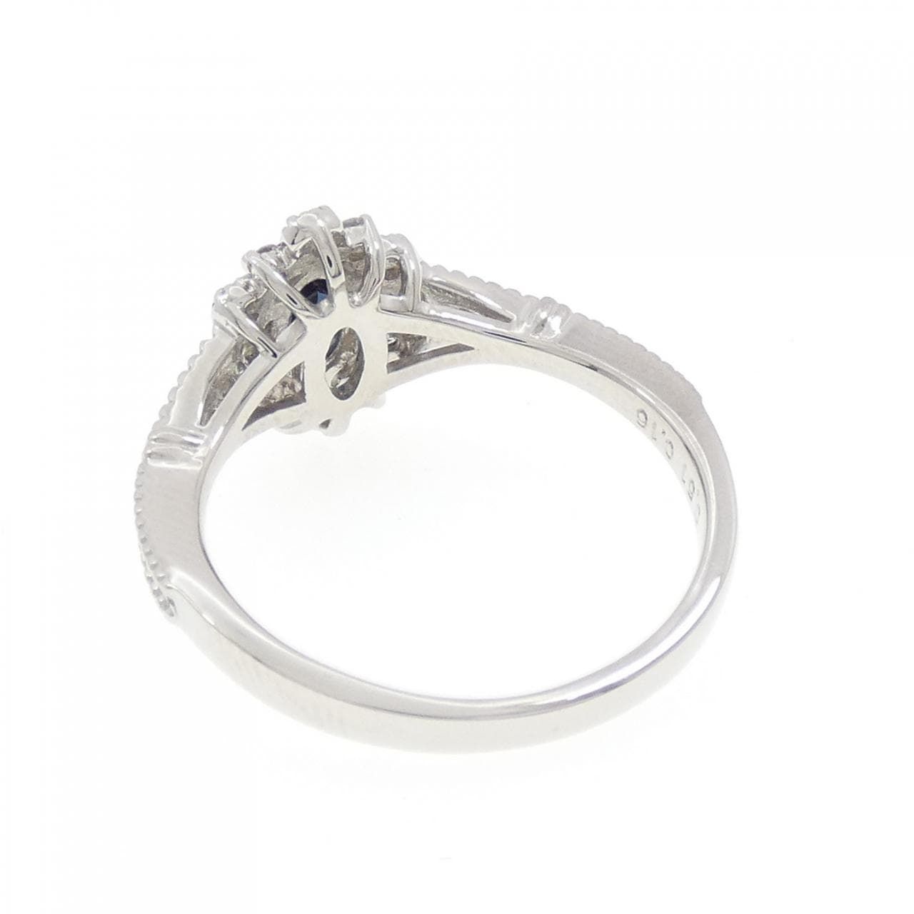 PT950 サファイヤ リング 0.51CT