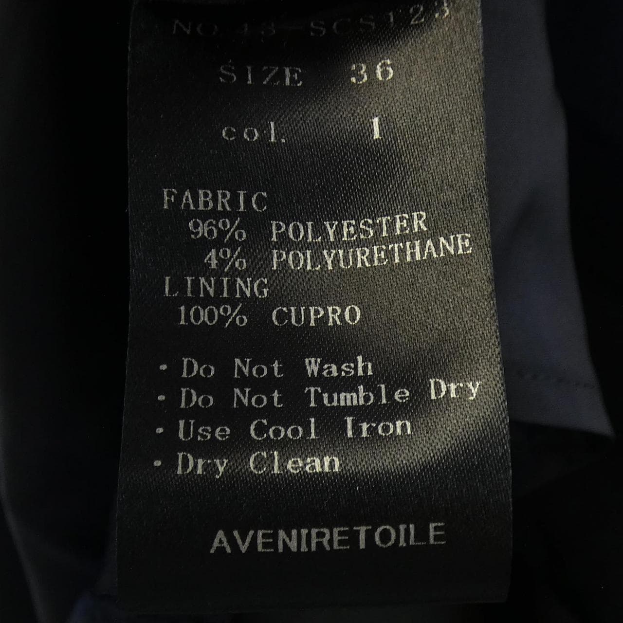 アベニールエトワール Aveniretoile 43-SCS123 ワンピース