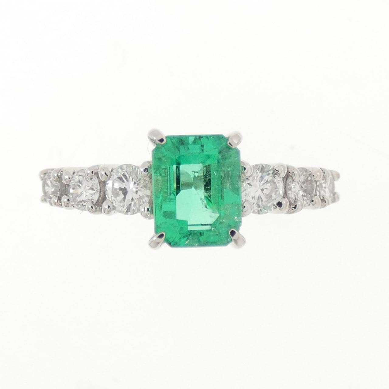 タサキ エメラルド リング 0.90CT