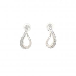 ミキモト ダイヤモンド イヤリング 0.40CT