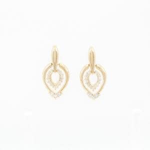 K18YG ダイヤモンド ピアス 0.30CT