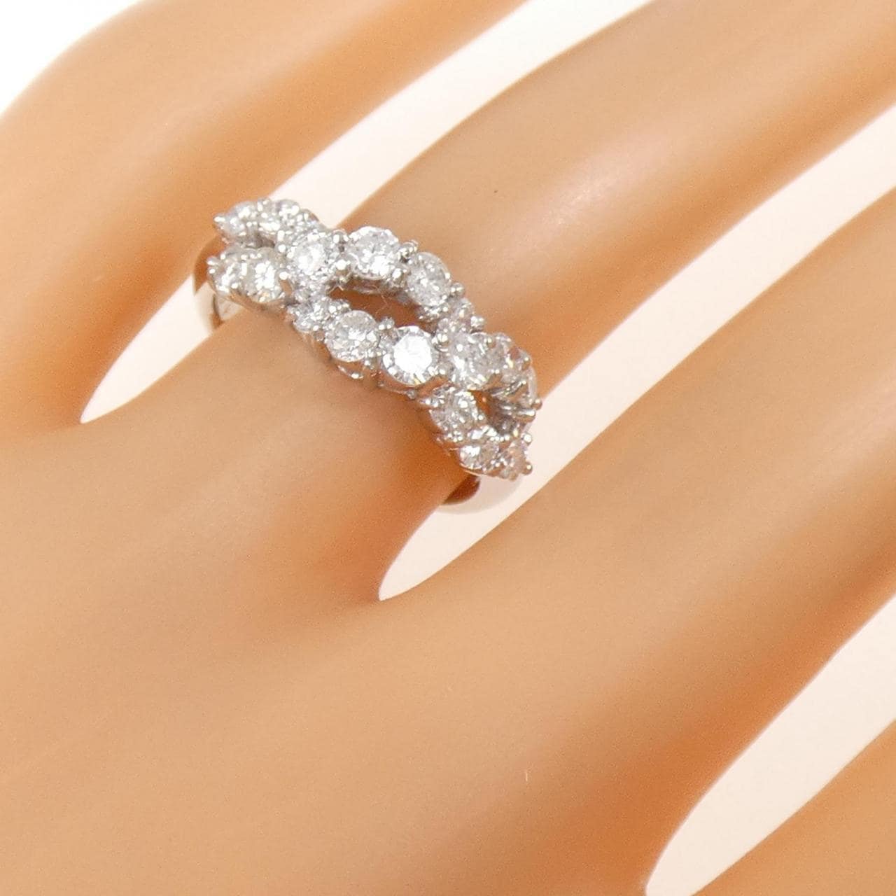 PT900 ダイヤモンド リング 1.04CT