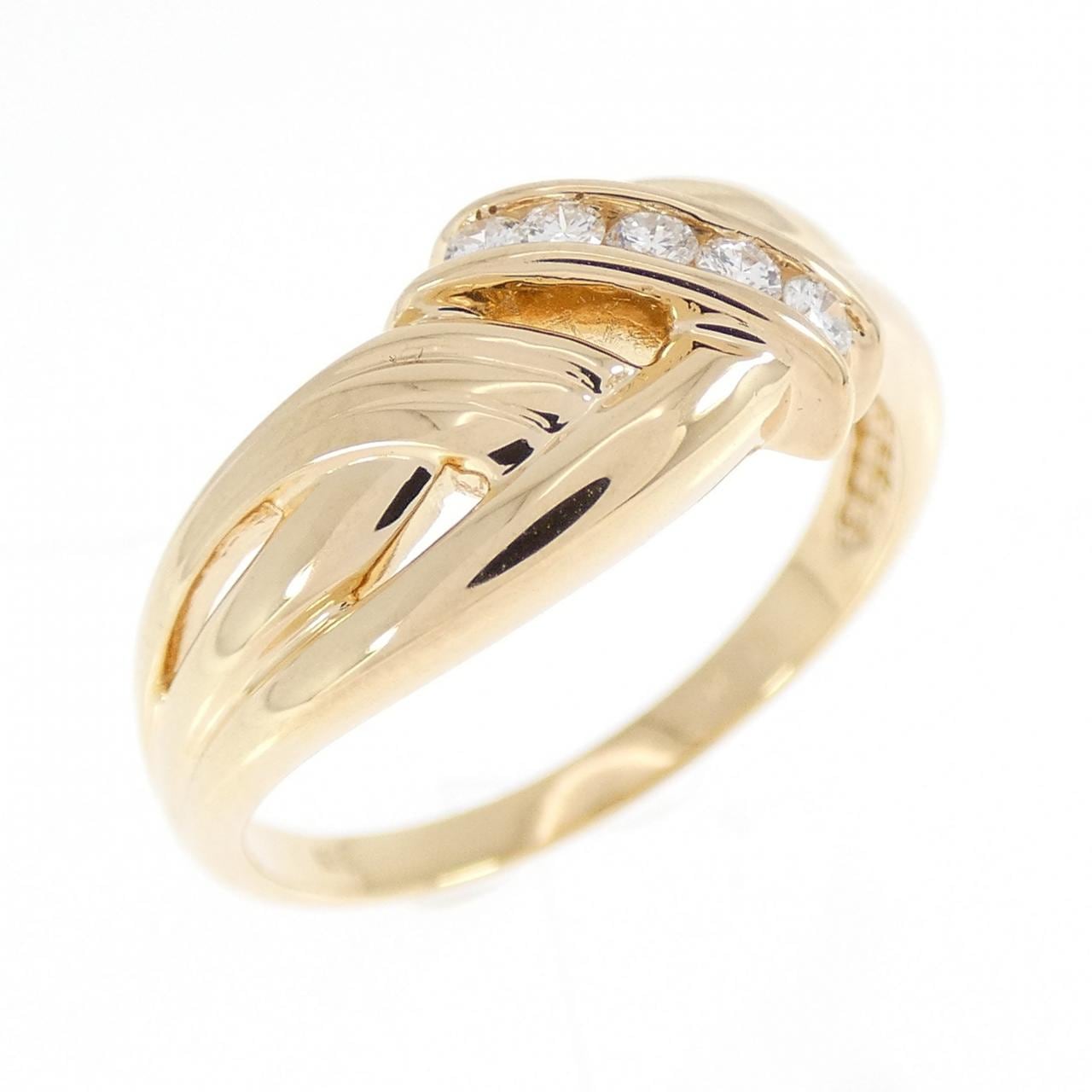 K18YG ダイヤモンド リング 0.10CT