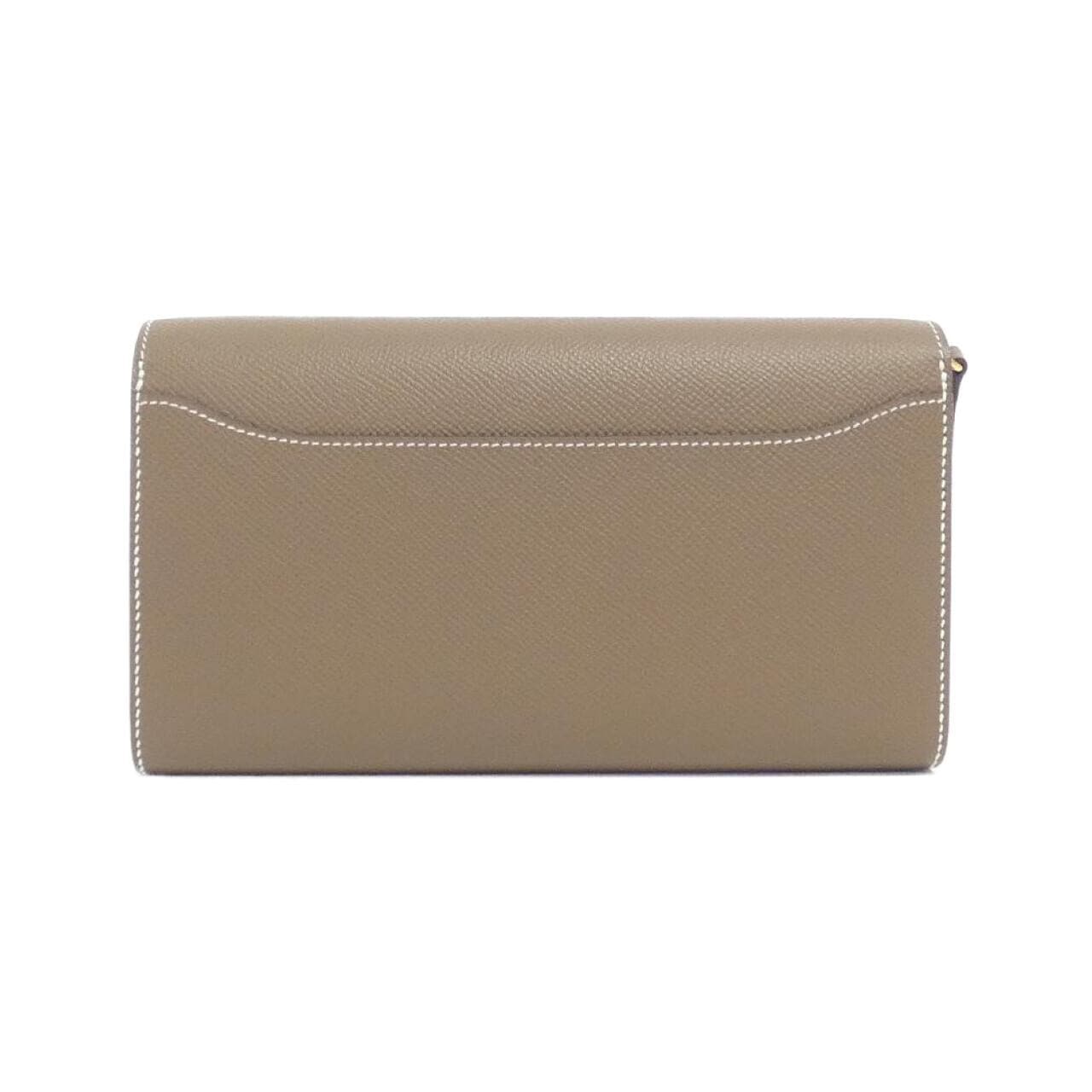 HERMES Constance Long To Go 080125CC Shoulder Wallet