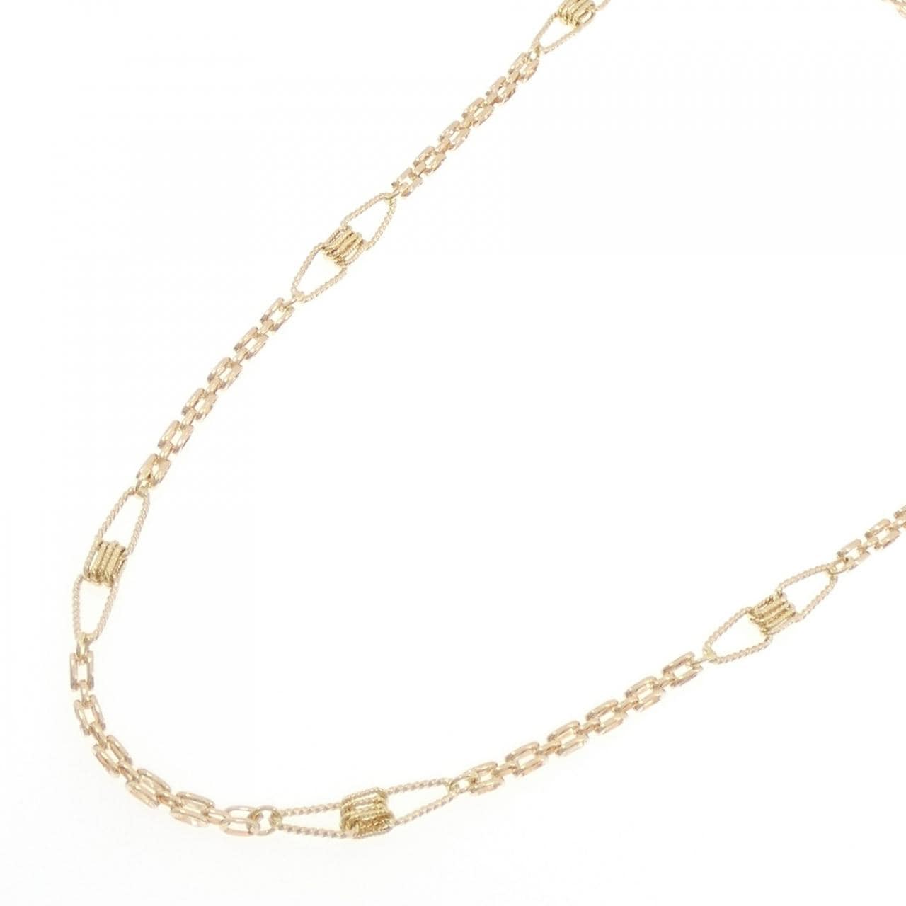 K18YG necklace