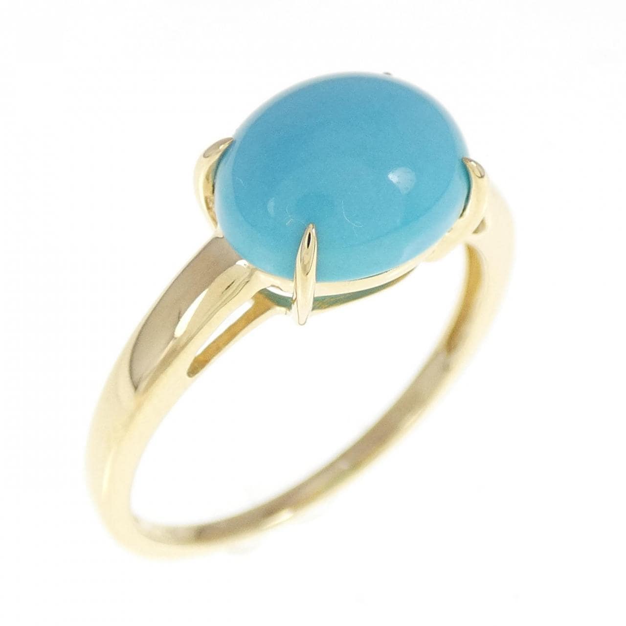 コメ兵|K18YG ターコイズ リング 2.00CT|ジュエリー|リング コメ兵|K18YG ターコイズ リング 2.00CT|ジュエリー|リング