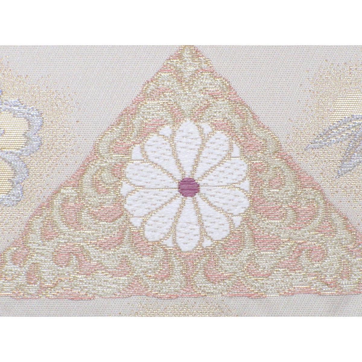 袋帯　じゅらく　帝王紫