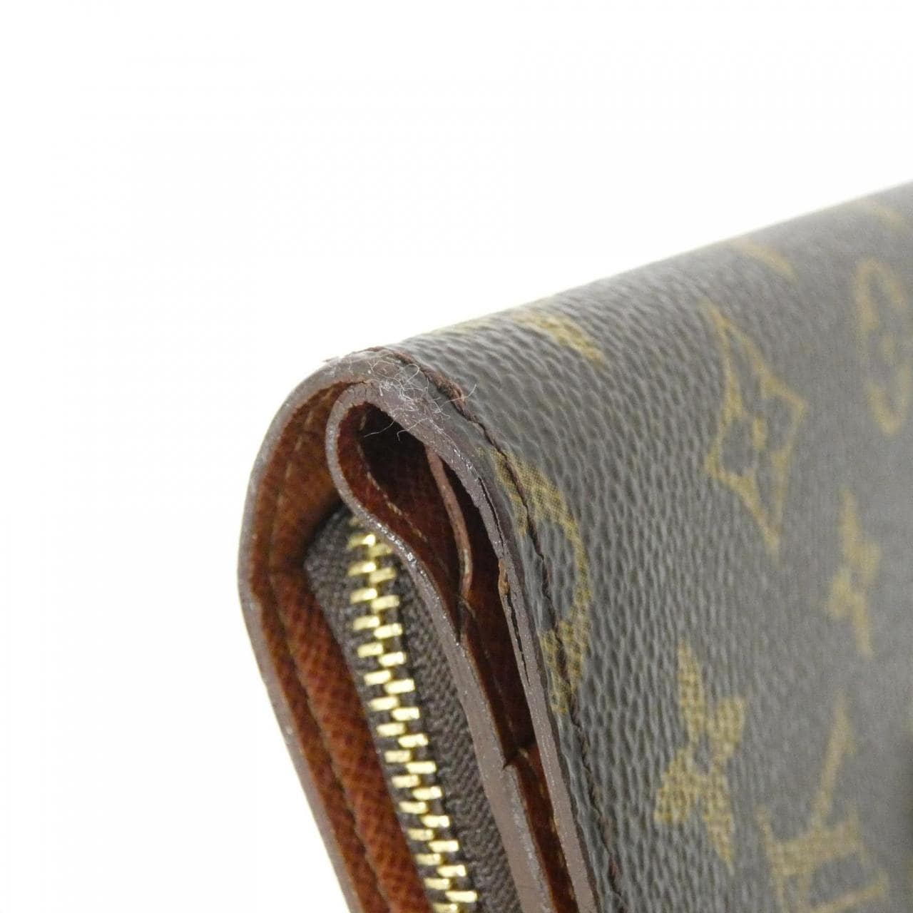 ルイヴィトン モノグラム ポルト パピエ ジップ M61207 財布