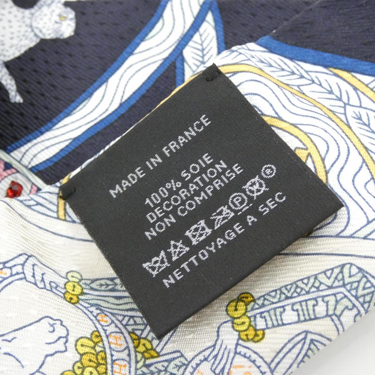 エルメス DAME DE COEUR ツイリー ピケ 063959S スカーフ