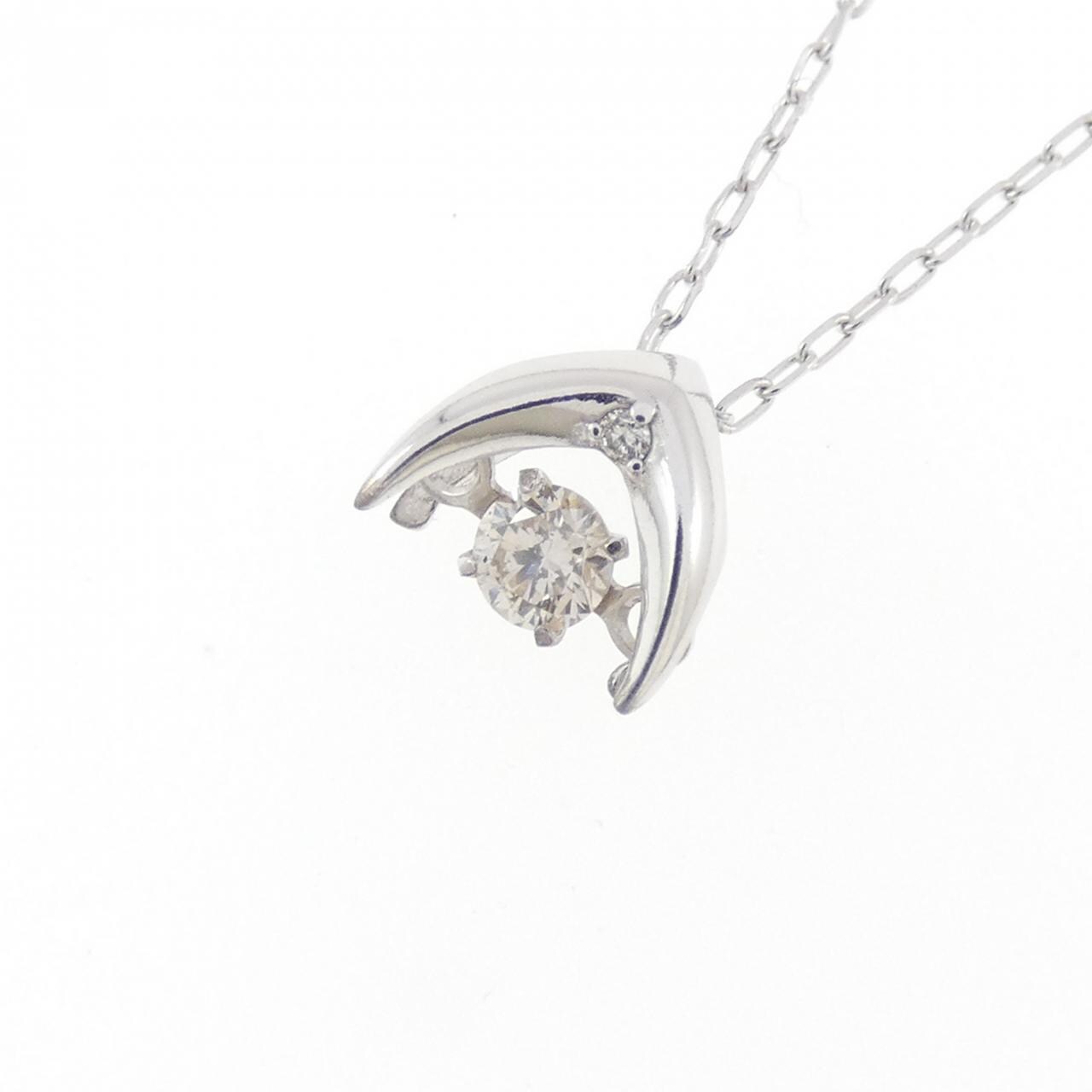 コメ兵｜K10WG ダイヤモンド ネックレス 0.07CT｜ジュエリー