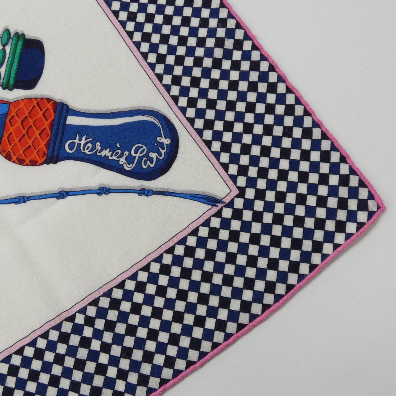 エルメス HERMES FOUETS ET BADINES H243116S カレジェアン140. ショール