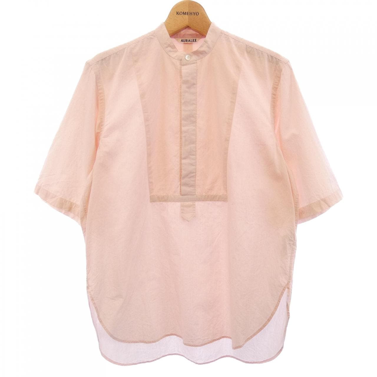 オーラリー AURALEE A23SS021S S／Sシャツ