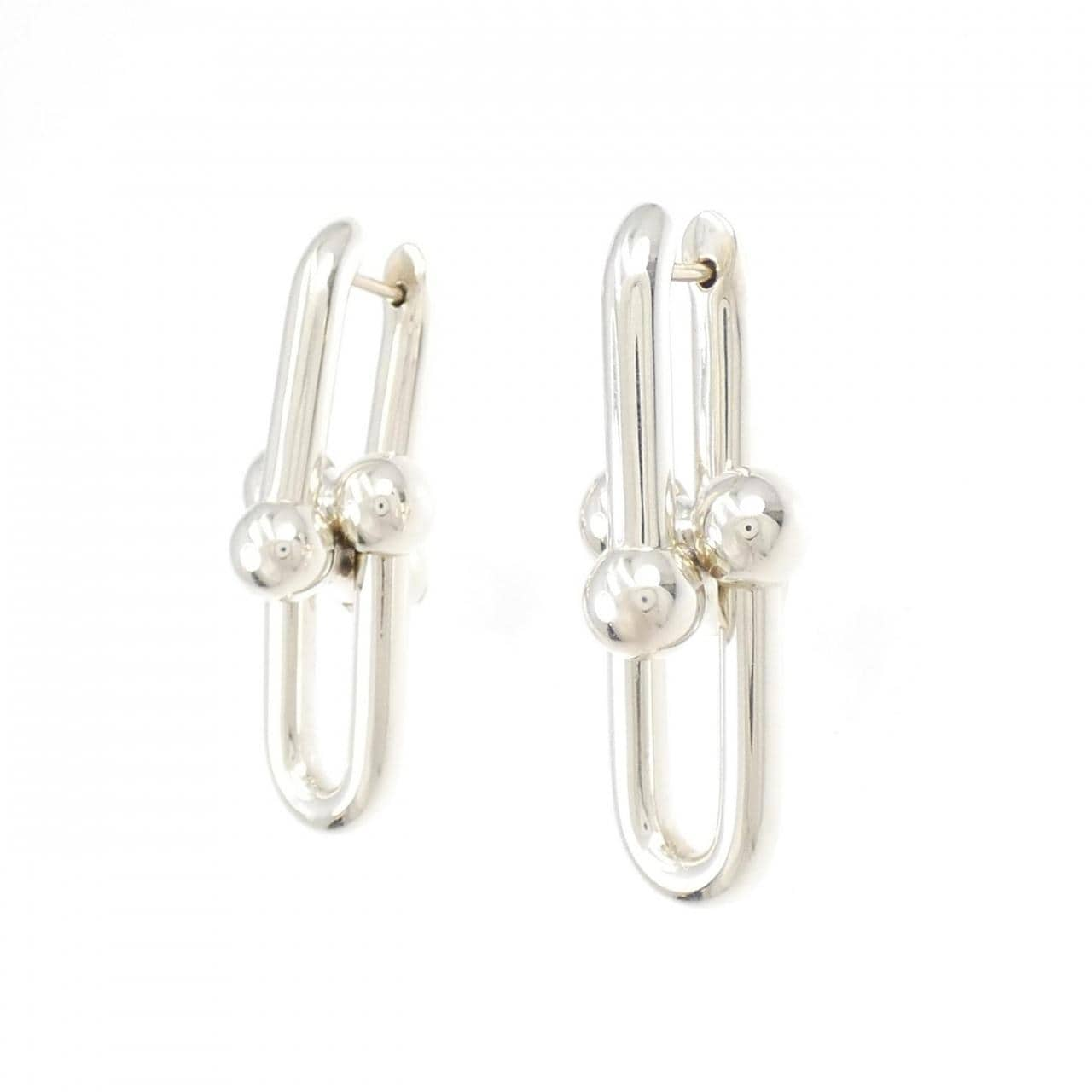 TIFFANY large link earrings