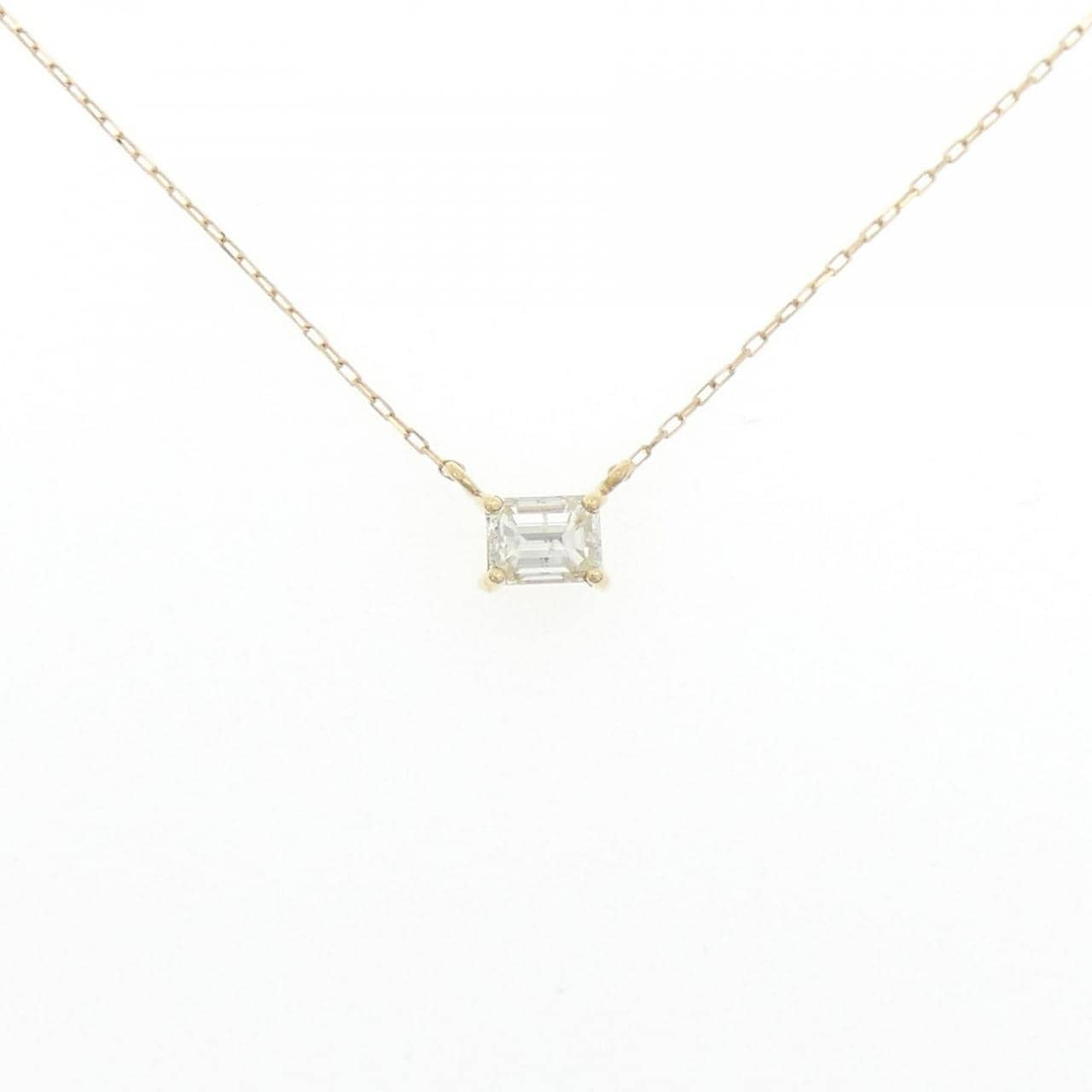 K18YG ダイヤモンド ネックレス 0.22CT