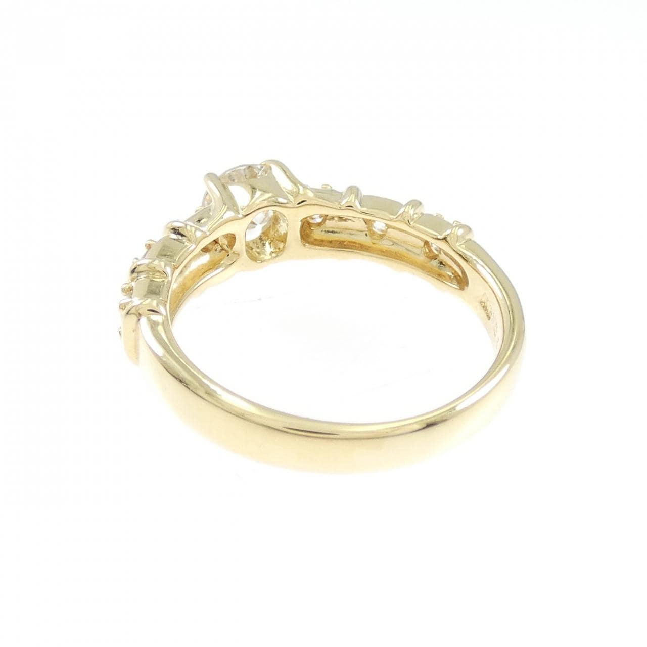 K18YG ダイヤモンド リング 0.531CT