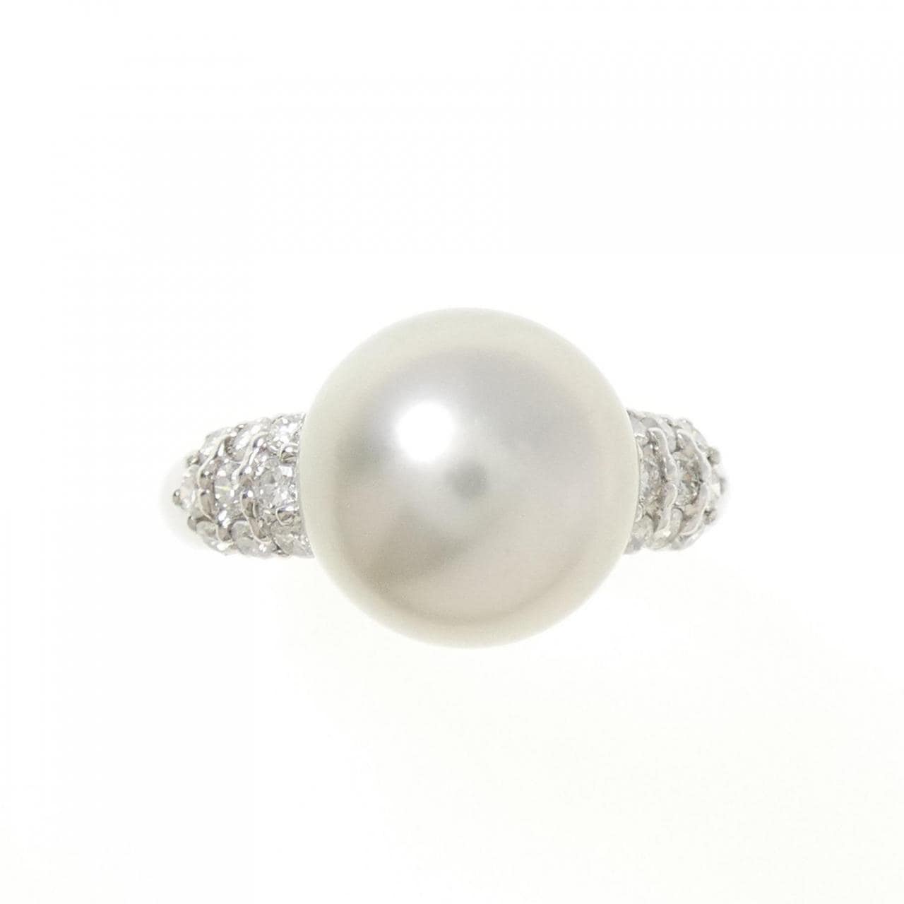 PT900 白蝶パール リング 10.4mm