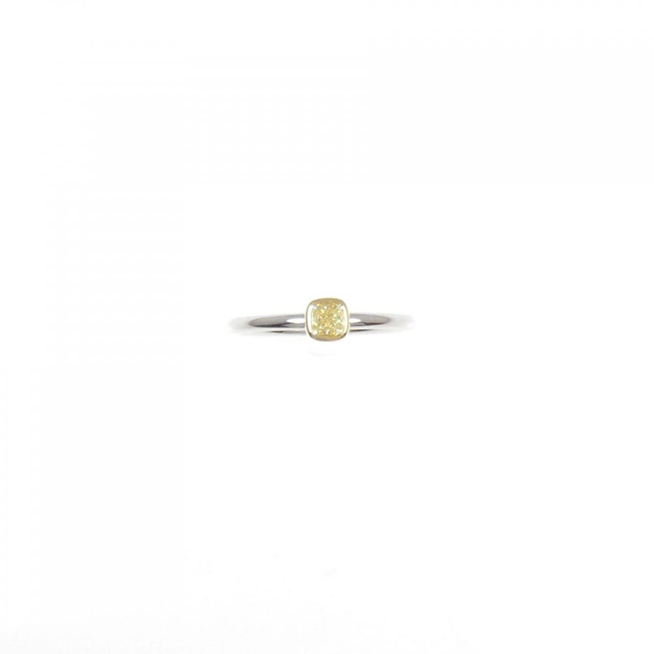 TIFFANY &amp; Co. Bizet Ring Yellow diamond Ring 0.21CT FY VVS1