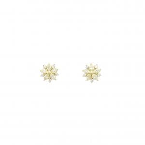 【新品】K18YG ダイヤモンド ピアス 0.30CT