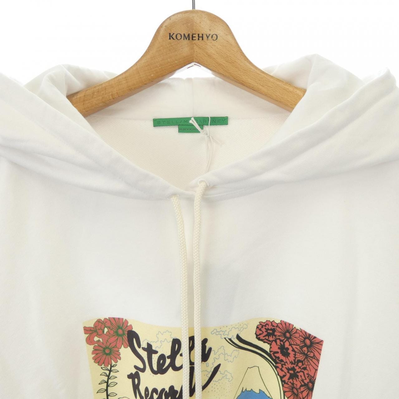 ステラマッカートニー STELLA MCCARTNEY レコードフーディ パーカー