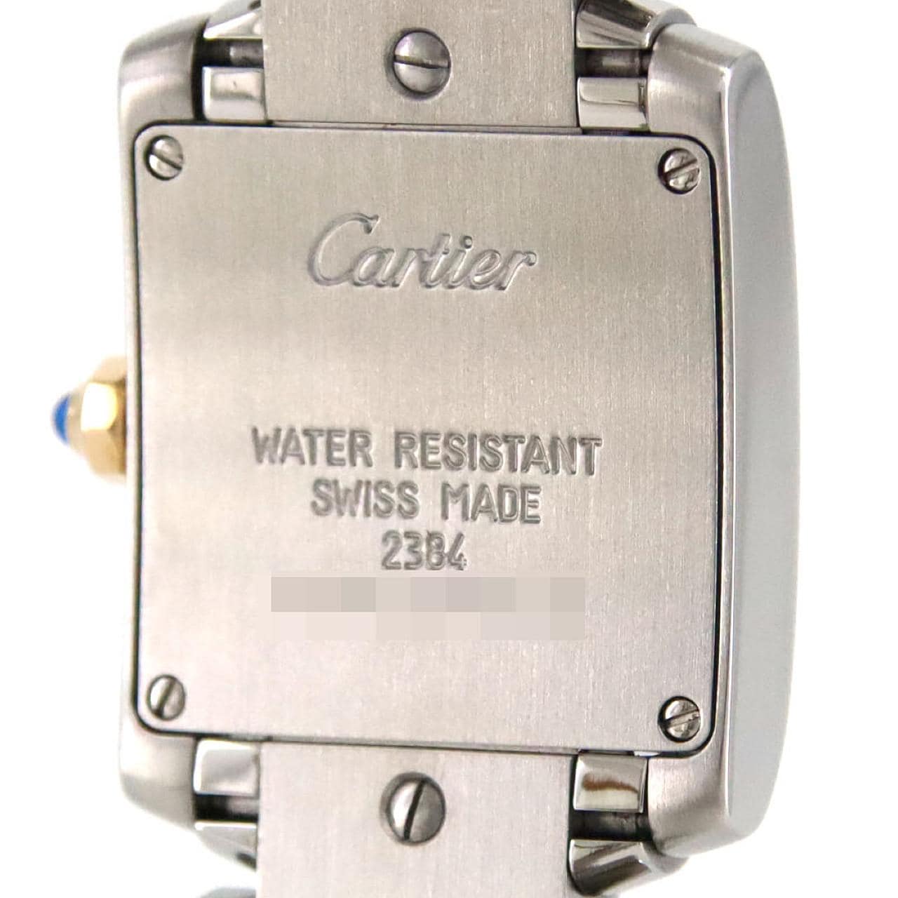 カルティエ タンクフランセーズSM コンビ W51007Q4 SSxYG クォーツ